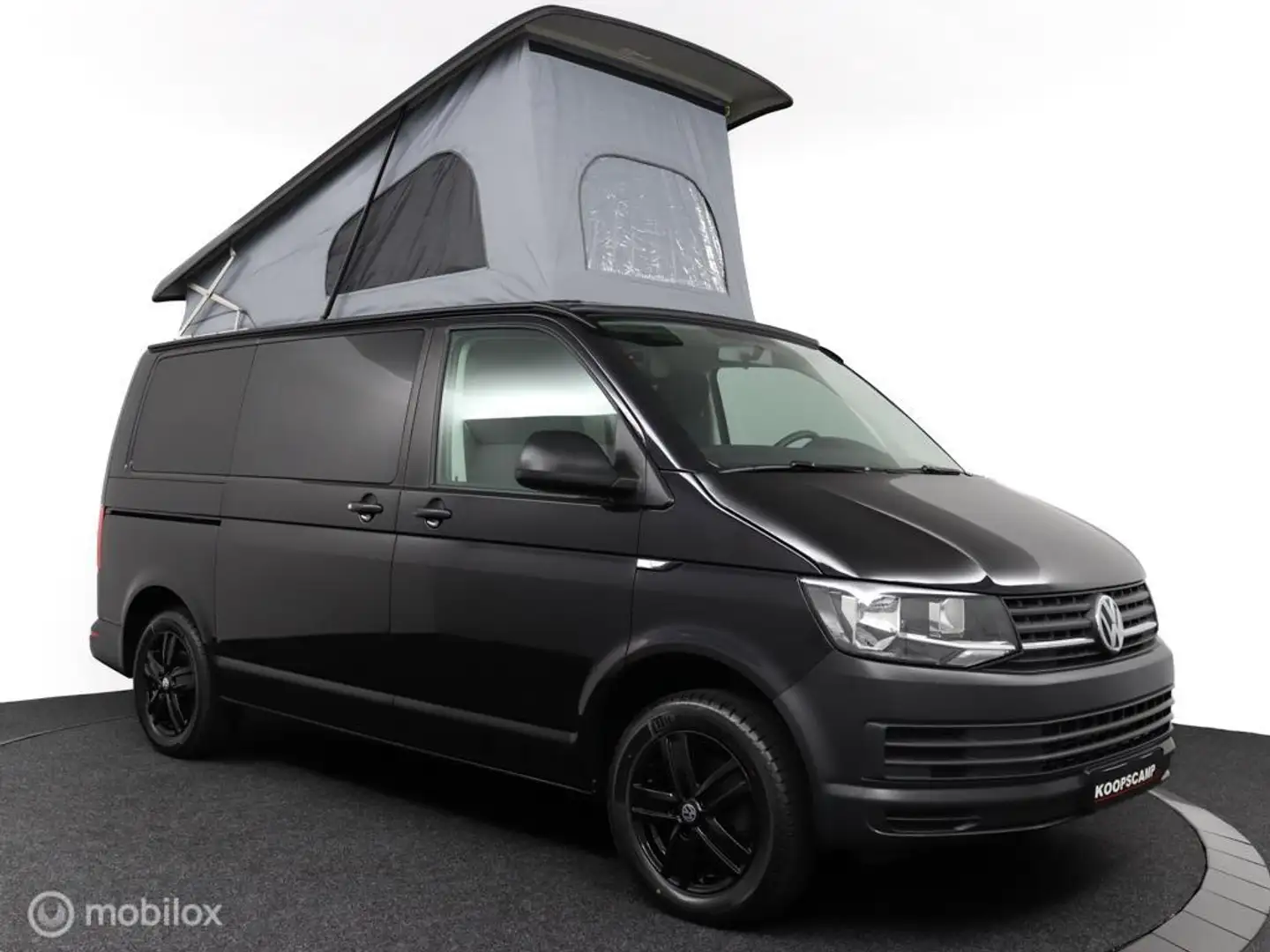 Volkswagen Transporter Buscamper 2.0 TDI 150Pk Euro-6 Au Zwart - 2
