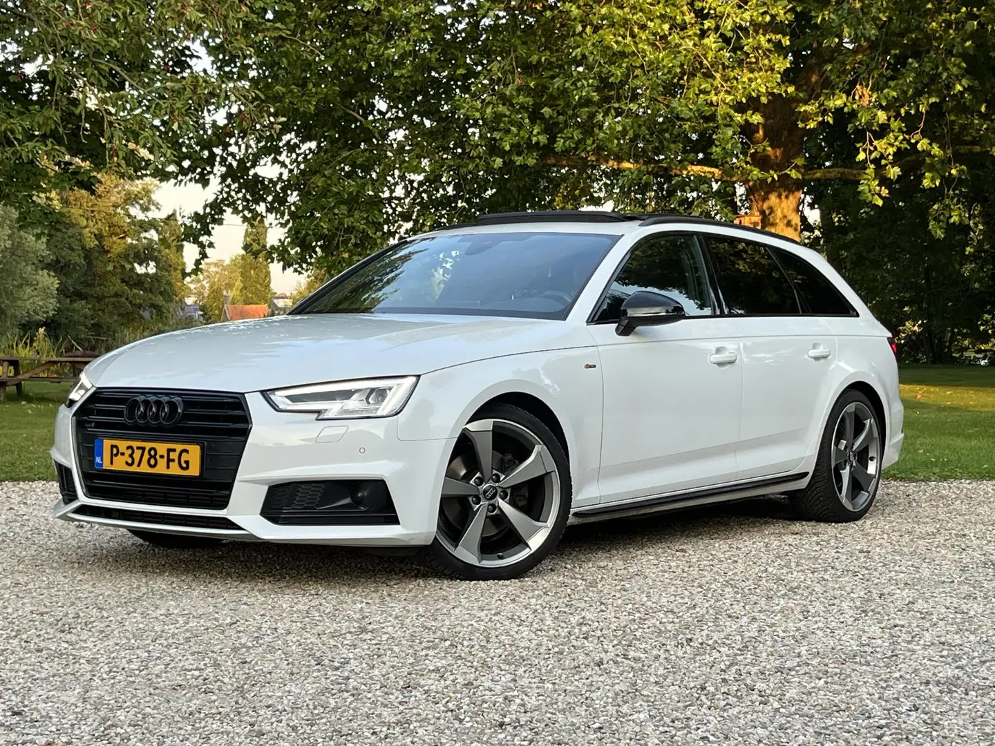 Audi A4 Avant 252PK S-line Black Edition*+Beurt+Remmen* Blanc - 1