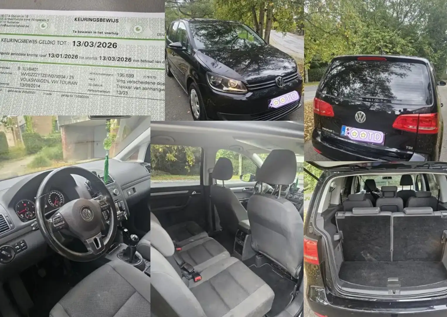 Volkswagen Touran Touran 1.6 CR TDi Trendline - 1