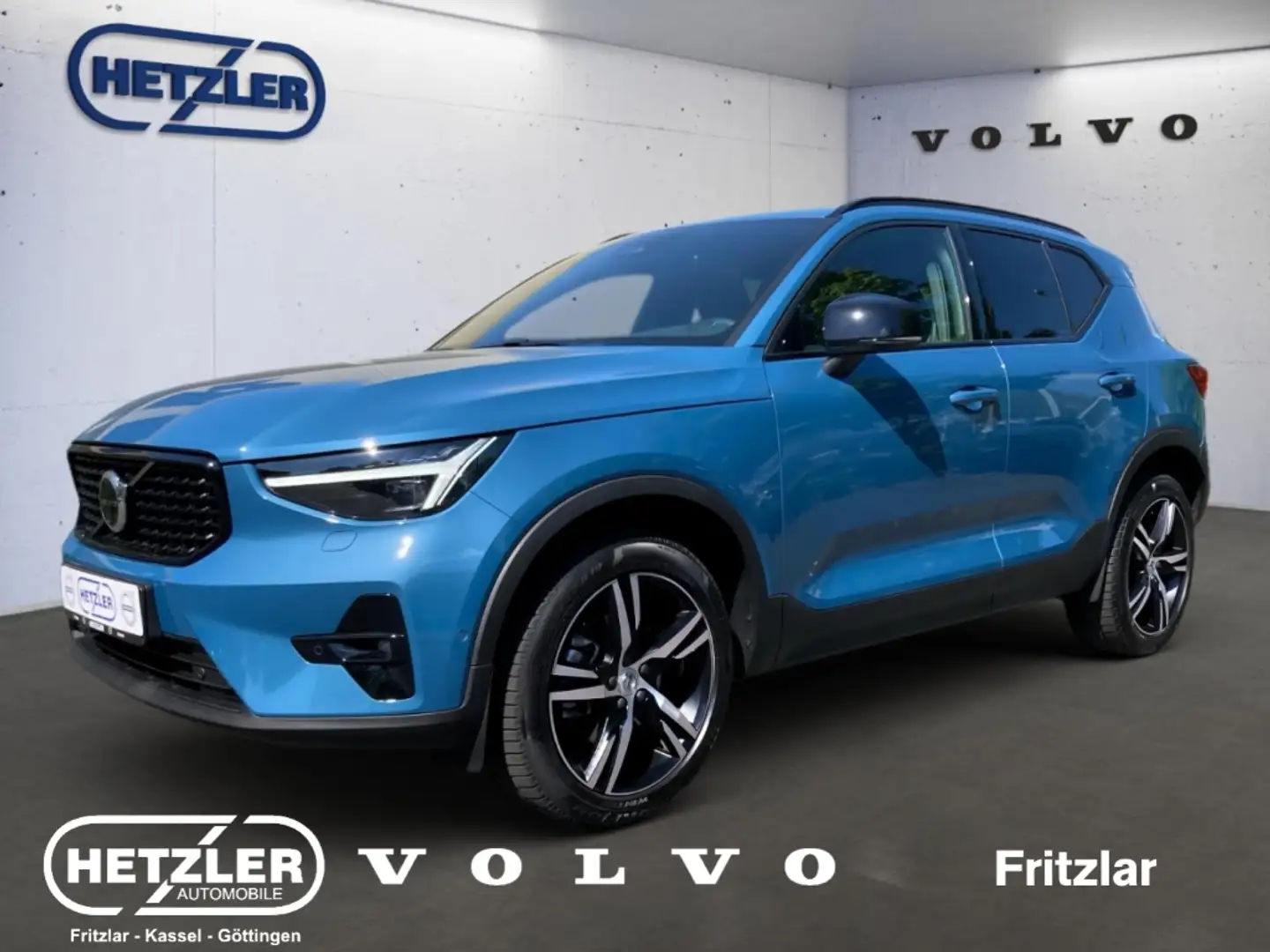 Volvo XC40 Plus Dark 2WD B3 EU6e Navi Digitales Cockpit Memor Blu/Azzurro - 1