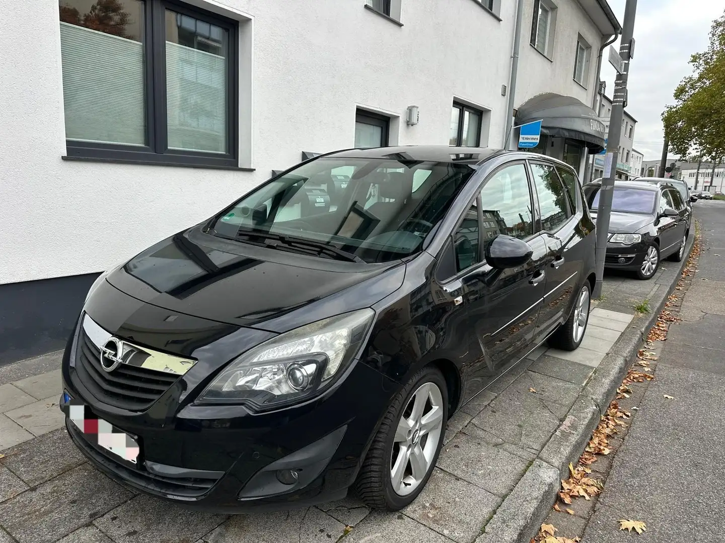 Opel Meriva 1.7 CDTI Automatik, 1Hand, Tüv, Tempomat Schwarz - 2
