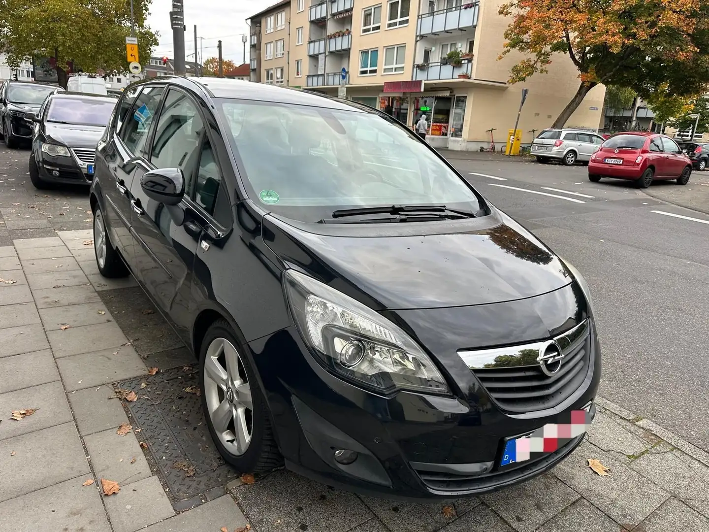 Opel Meriva 1.7 CDTI Automatik, 1Hand, Tüv, Tempomat Schwarz - 1