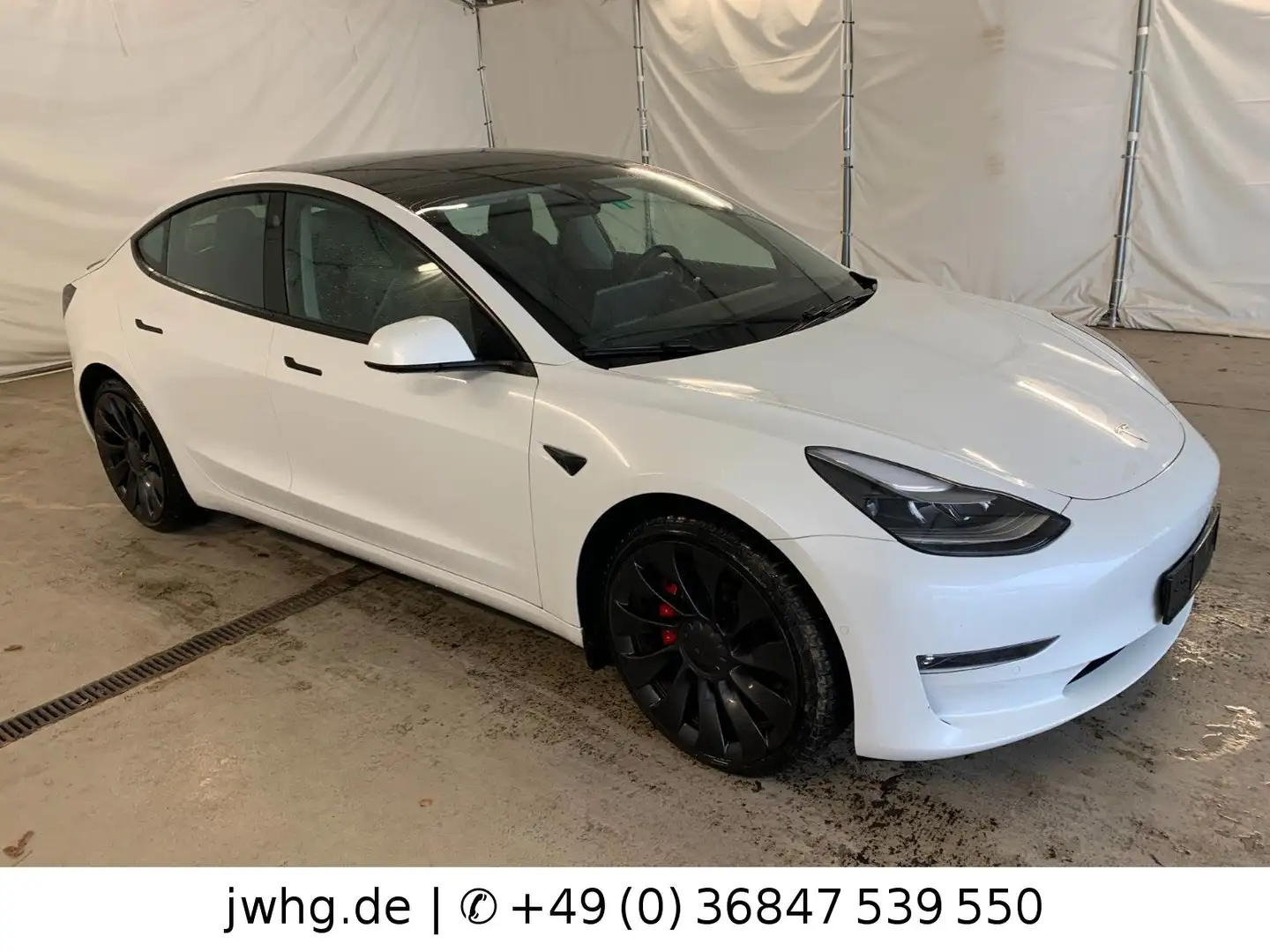 Tesla Model 3 PERFORMANCE Dual AWD|Autopilot|Pano Weiß - 2