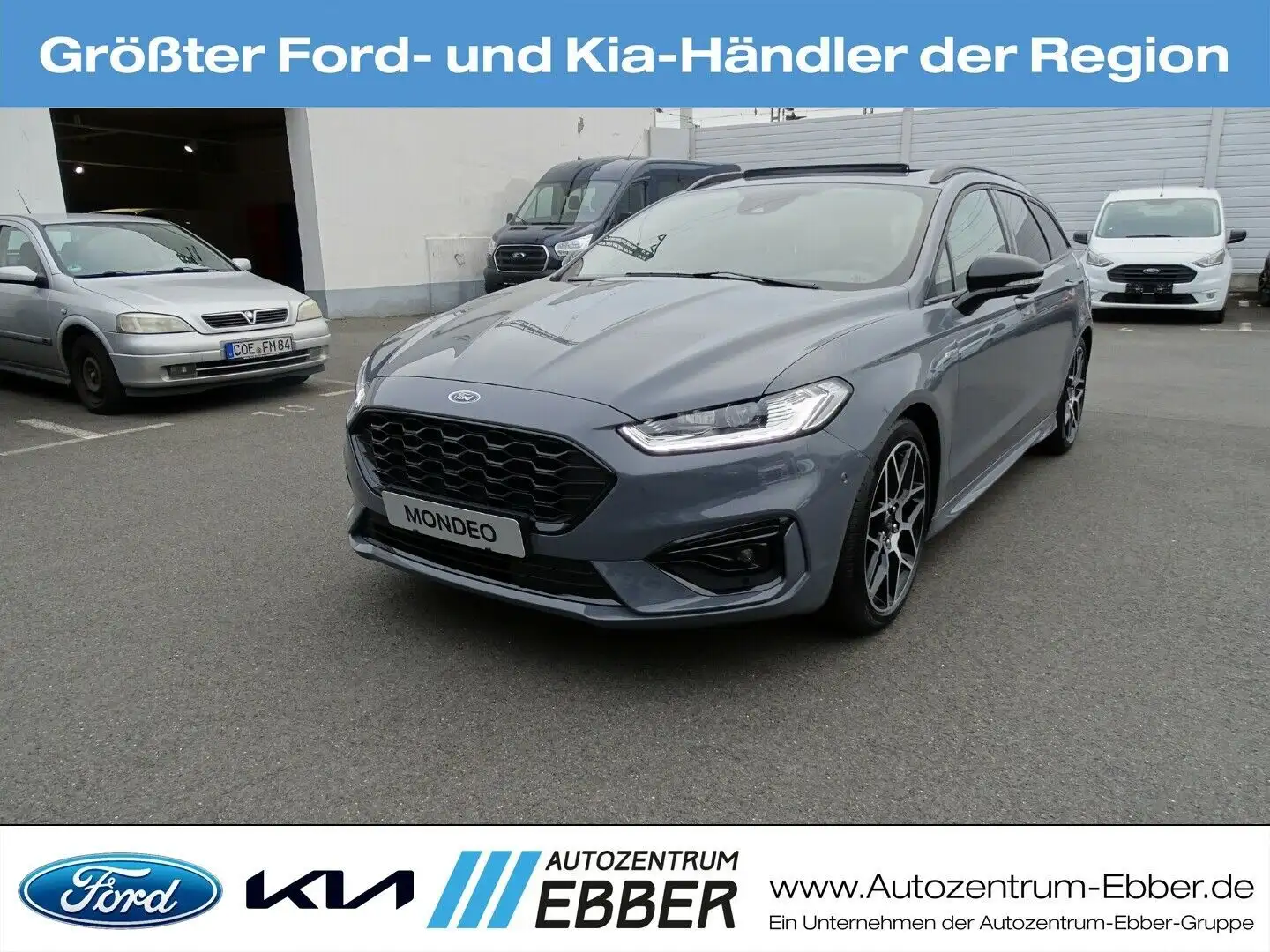 Ford Mondeo Turnier ST-Line EcoBoost Aut. ACC Panoram Gris - 1