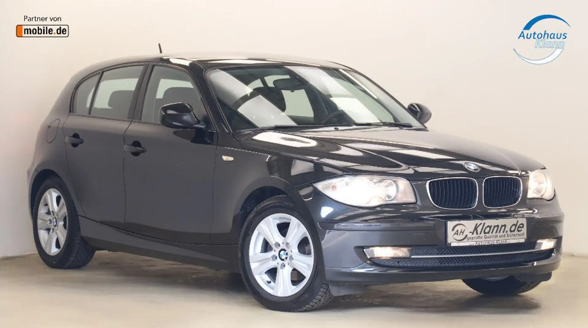 BMW 116 i 2.0 122PS Automatik Klima 2.Hand 5-Trg SHZ Negro - 1