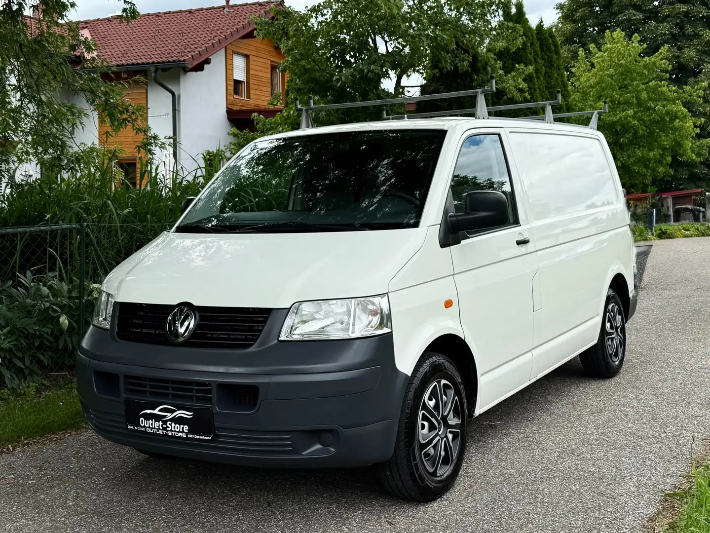 Volkswagen T5 Kombi Kasten*4Motion*2.Besitz*Pickerl NEU*Klima**AHK* Fehér - 1