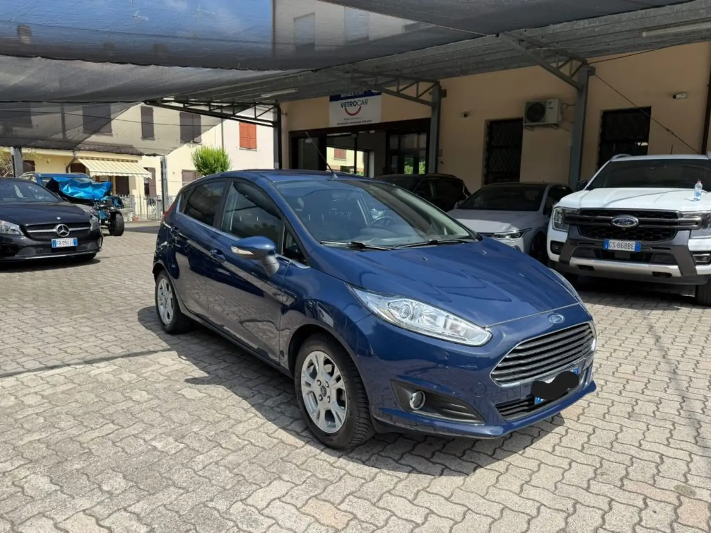 Ford Fiesta 1.0 80CV 5 porte Black & White OK NEOPATENTATO Blu/Azzurro - 1