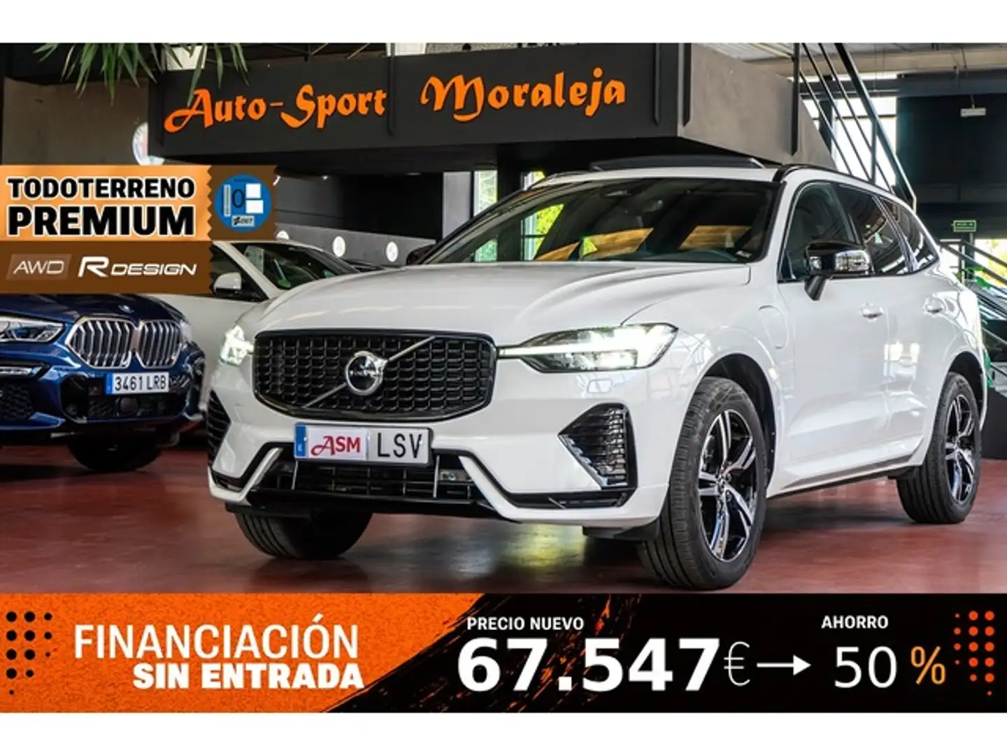 Volvo XC60 T6 Recharge R-Design Blanco - 1
