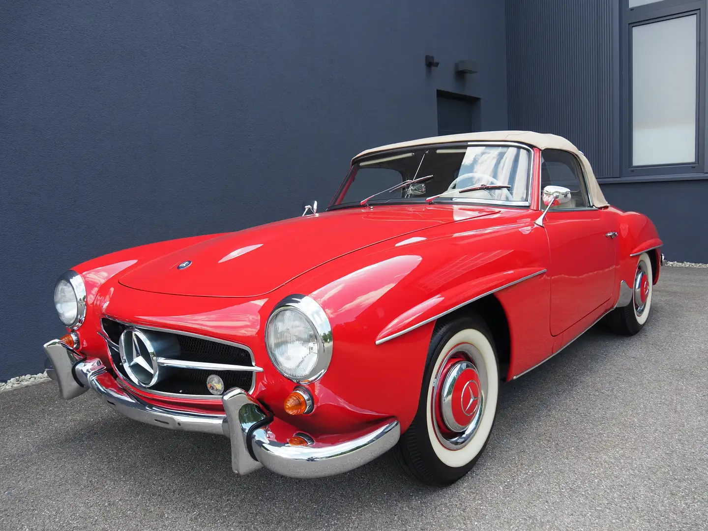 Mercedes-Benz 190 SL * Matching numbers * Rouge - 1