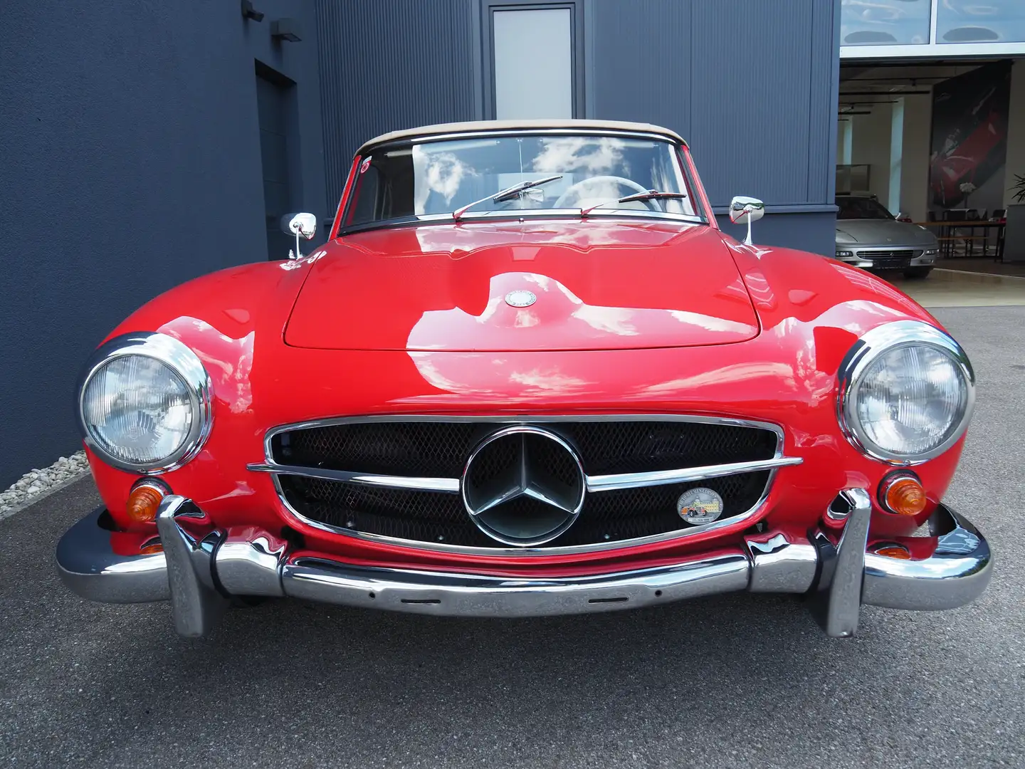 Mercedes-Benz 190 SL * Matching numbers * Rosso - 2