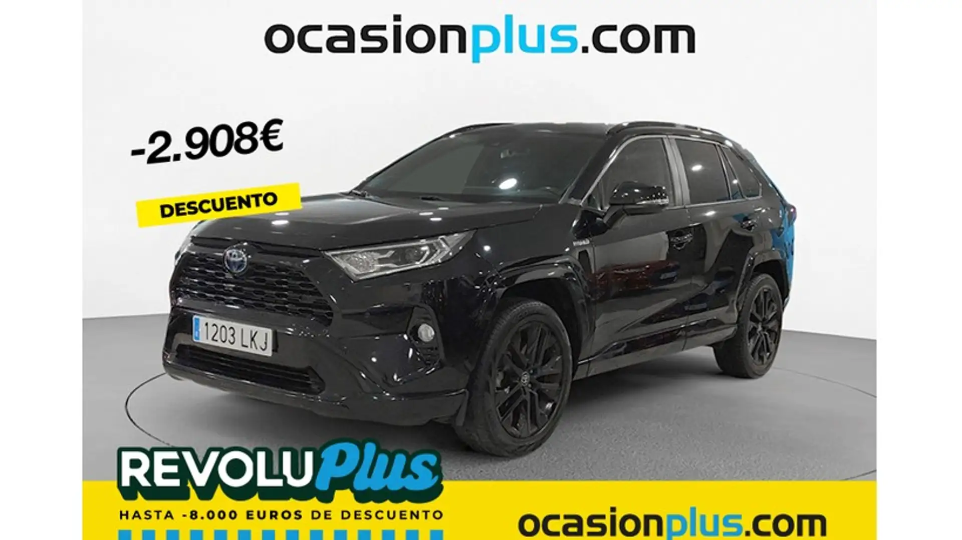 Toyota RAV 4 2.5 hybrid 2WD Black Edition Negro - 1