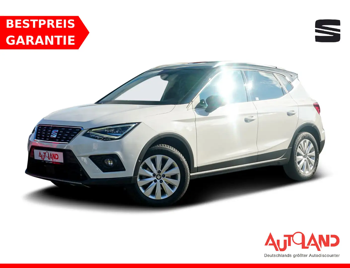 SEAT Arona 1.0 TSI Xcellence Beats LED Navi ACC Beats Blanc - 1