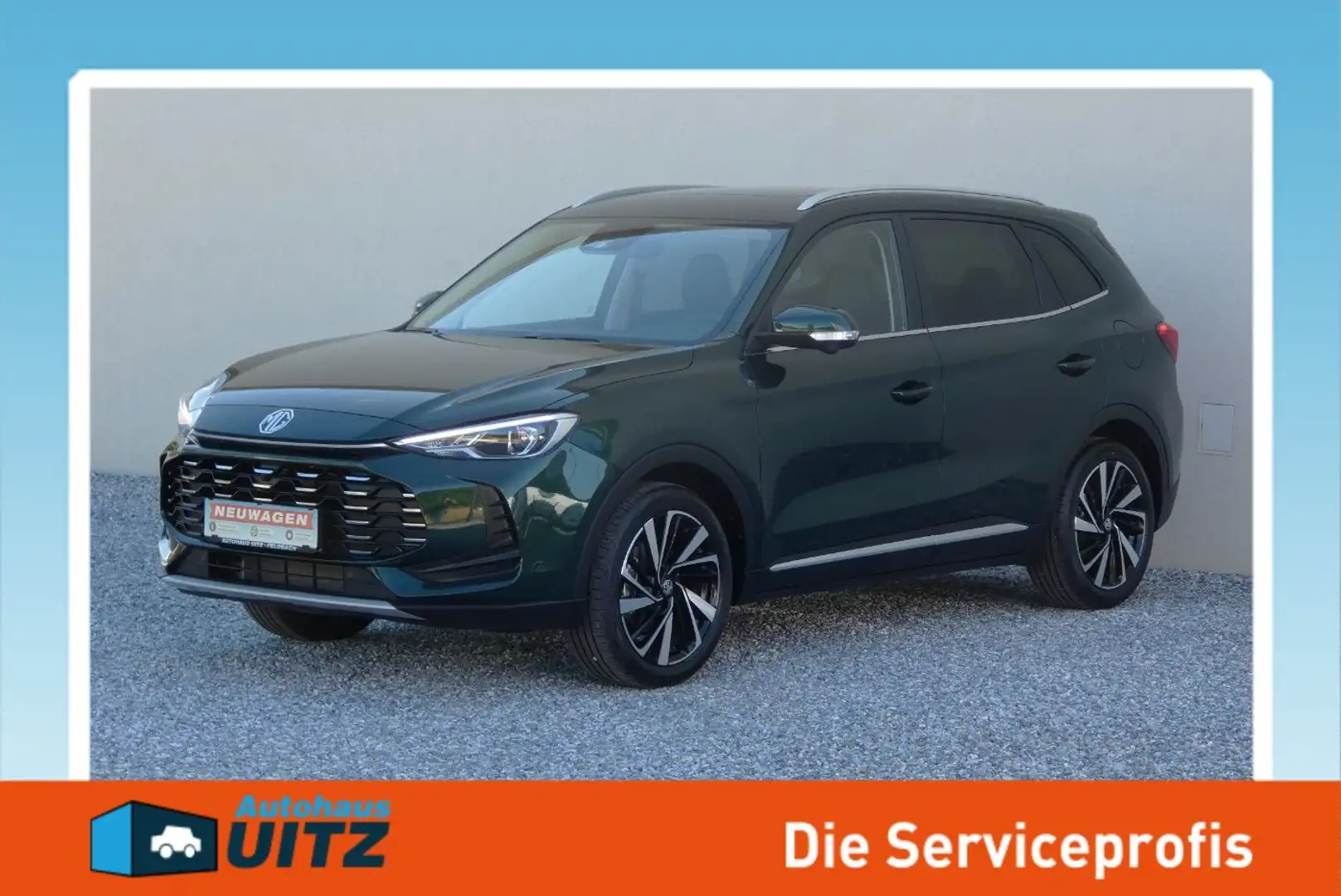 MG ZS Hybrid+ Luxury 360°Kam+LED+Distr+Navi+SHZ+LHZ Grün - 1