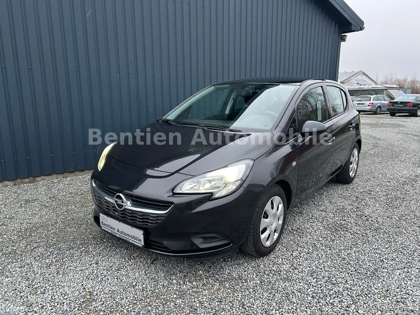 Opel Corsa E Edition ecoFlex,Klima,SHZ,LHZ, Schwarz - 2