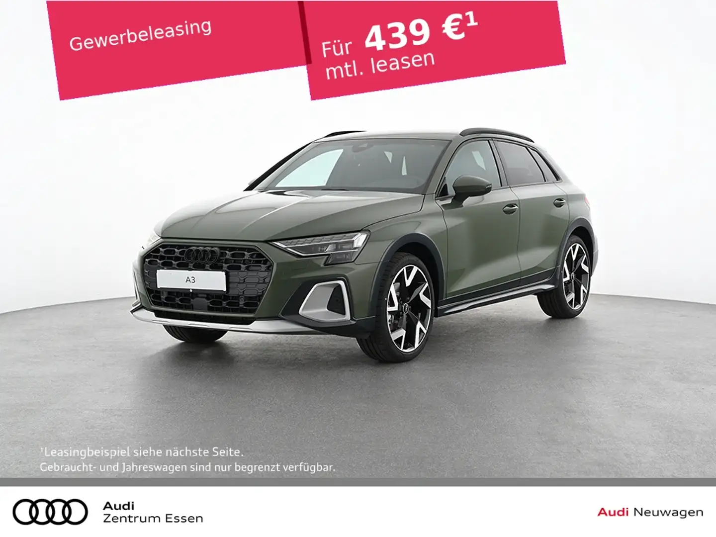 Audi A3 ALLSTREET 35 TFSI MATRIX LED NAVI AHK SONOS Verde - 1
