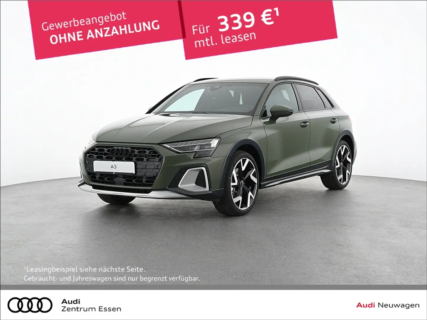 Audi A3 ALLSTREET 35 TFSI MATRIX LED NAVI AHK SONOS Vert - 1