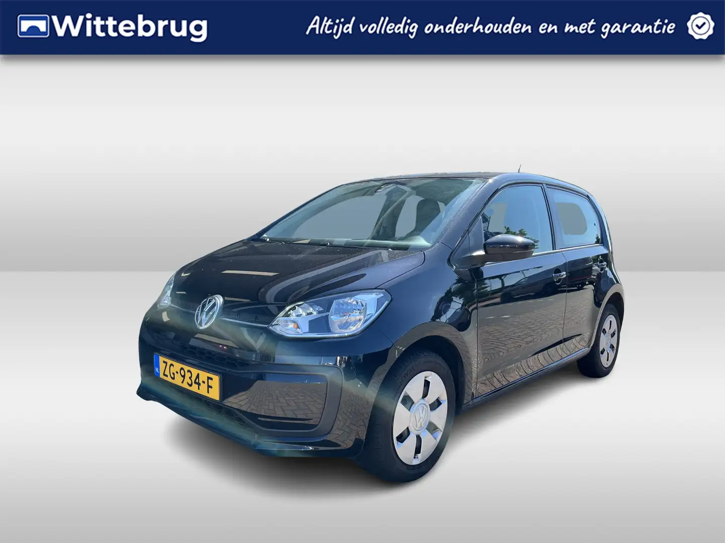 Volkswagen up! 1.0 BMT move up! / 5 DEURS/ AIRCO/ BLUETOOTH/ AUTO Zwart - 1