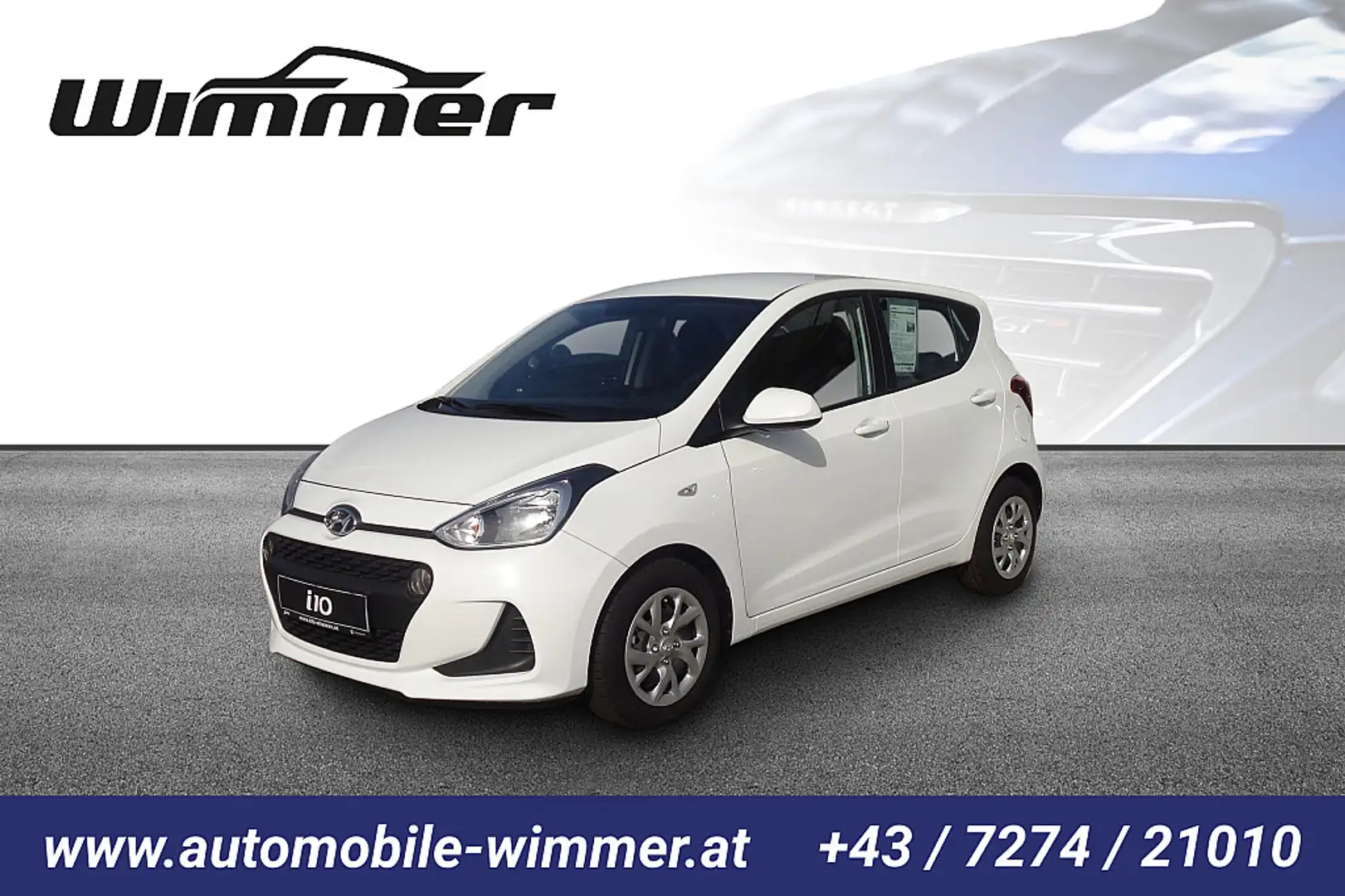 Hyundai i10 1,0 i Line Plus Grau - 1