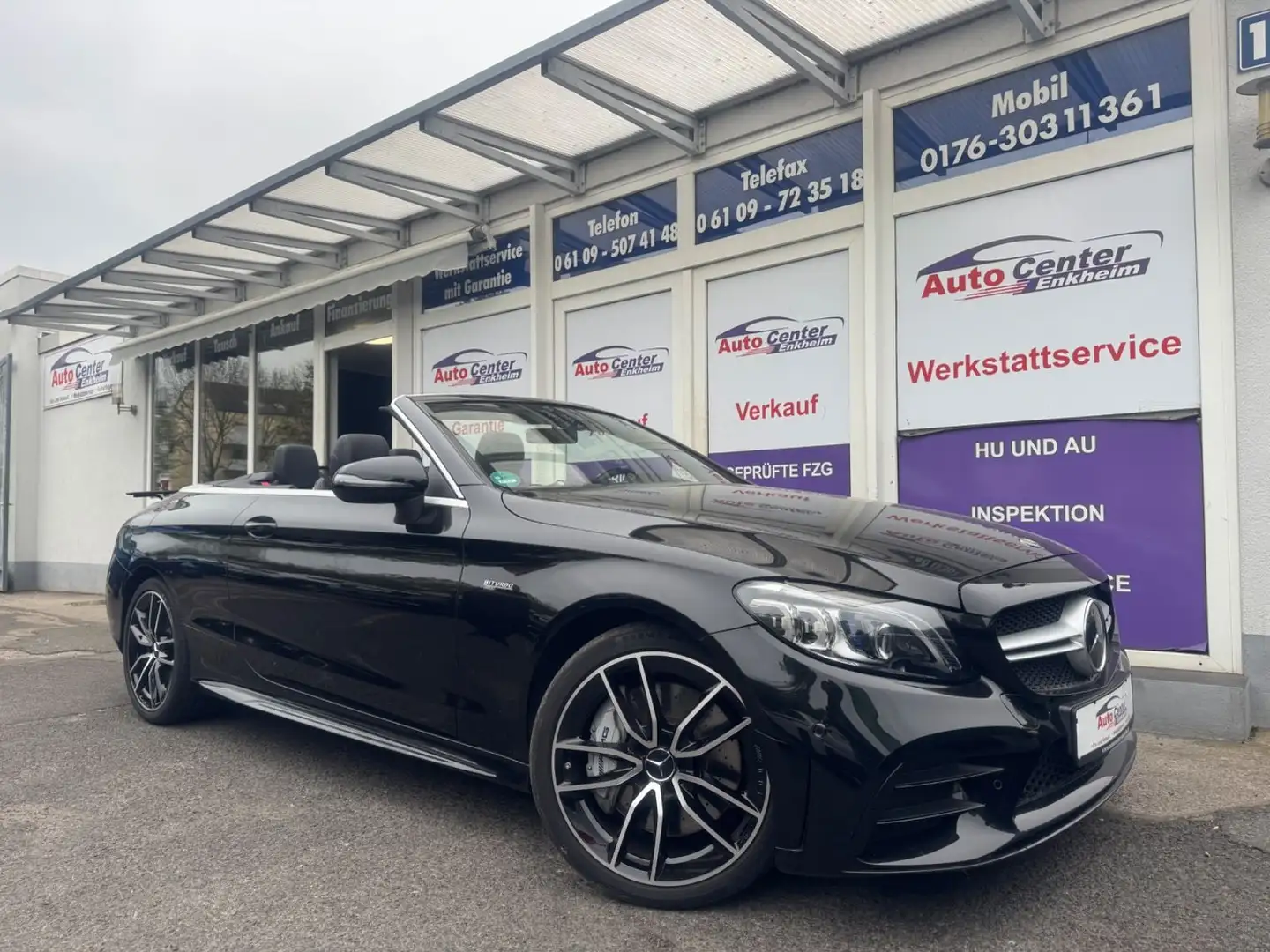Mercedes-Benz C 43 AMG 4MaticCabrio#BiTurbo#*1.Hnd*MBGarntie* Black - 2