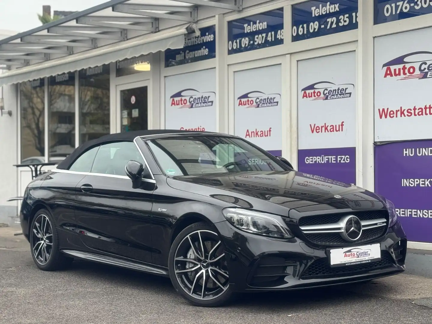 Mercedes-Benz C 43 AMG 4MaticCabrio#BiTurbo#*1.Hnd*MBGarntie* Black - 1