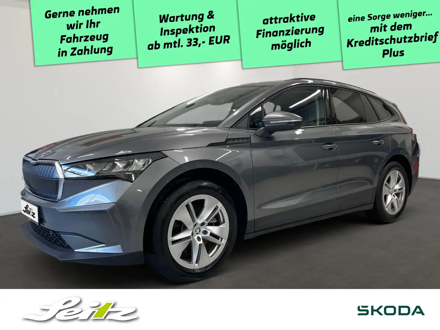 Skoda Enyaq 50 Loft *PANO*LED*KAMERA*NAVI* Grau - 1