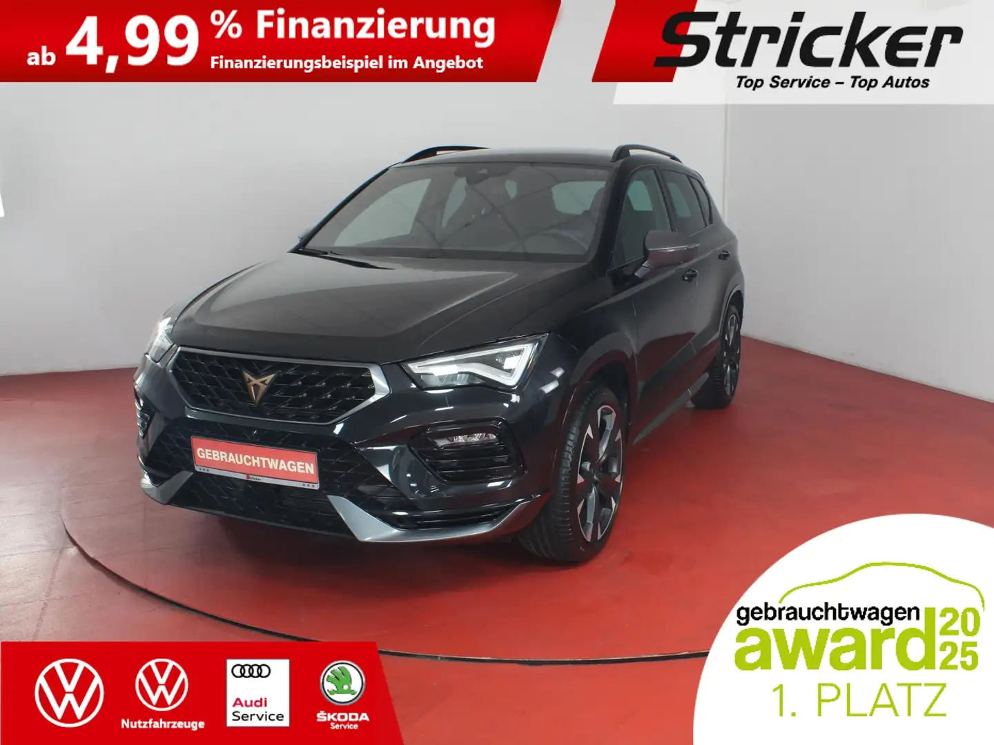 CUPRA Ateca 2.0TSI DSG 356,-ohne Anzahlung Beats ACC Sitzheiz Nero - 1