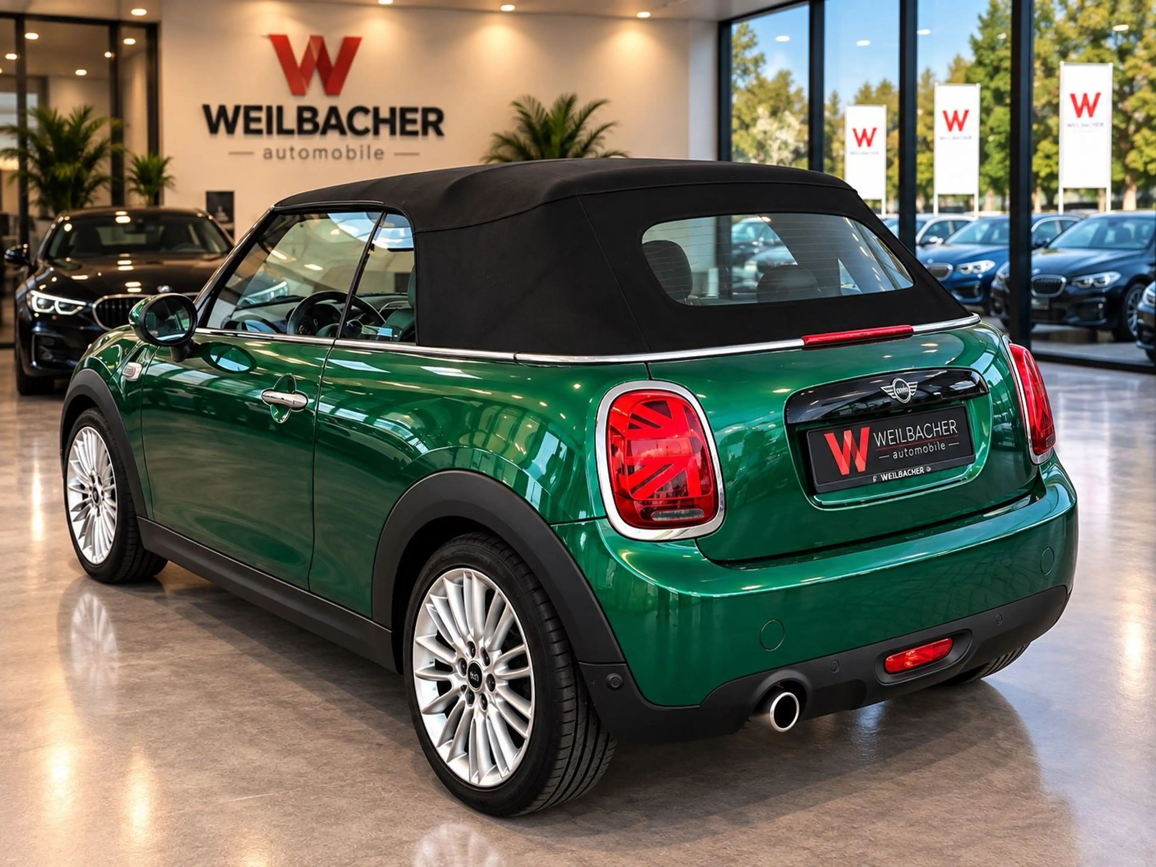 MINI Cooper Cabrio *LED*Leder*Navi*British Green *SH* — photo 15