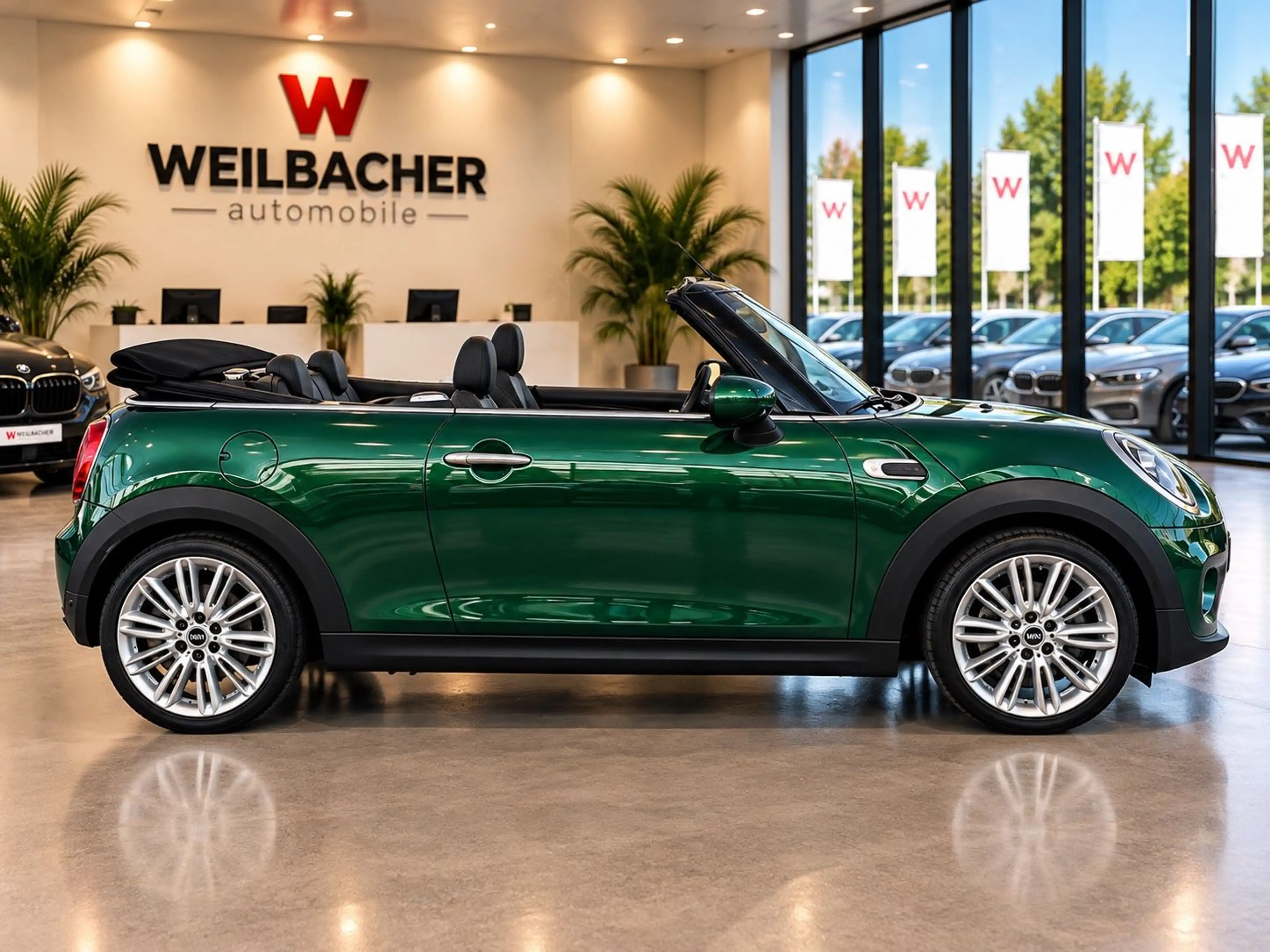 MINI Cooper Cabrio *LED*Leder*Navi*British Green *SH* — photo 4