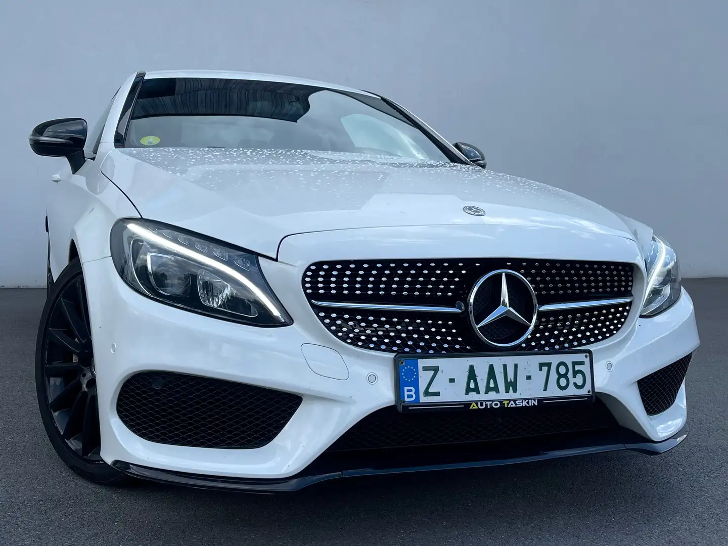 Mercedes-Benz C 220 Coupe // PACK AMG // BOITE AUTO // A VOIR // Blanco - 1