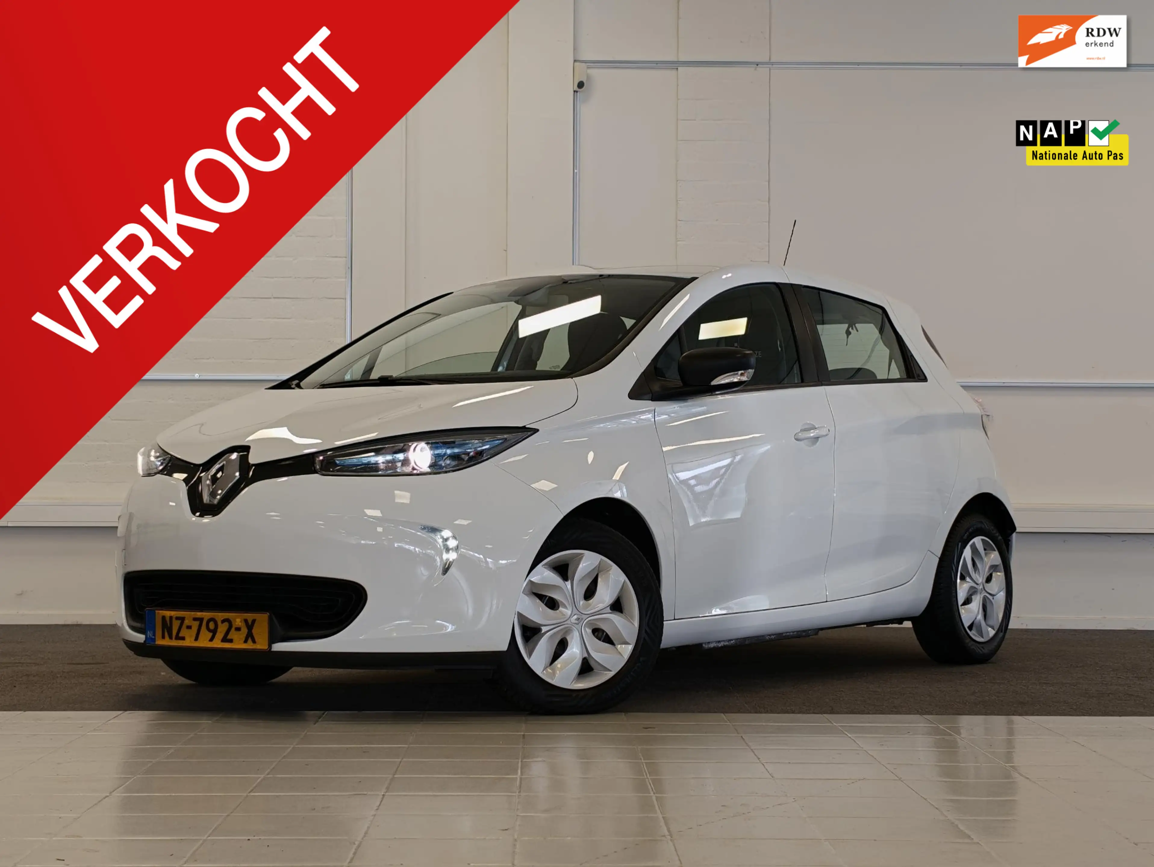 Renault ZOE Q90 Life 41 kWh KoopAccu SOH 89% 2e Eigenaar Mooi!