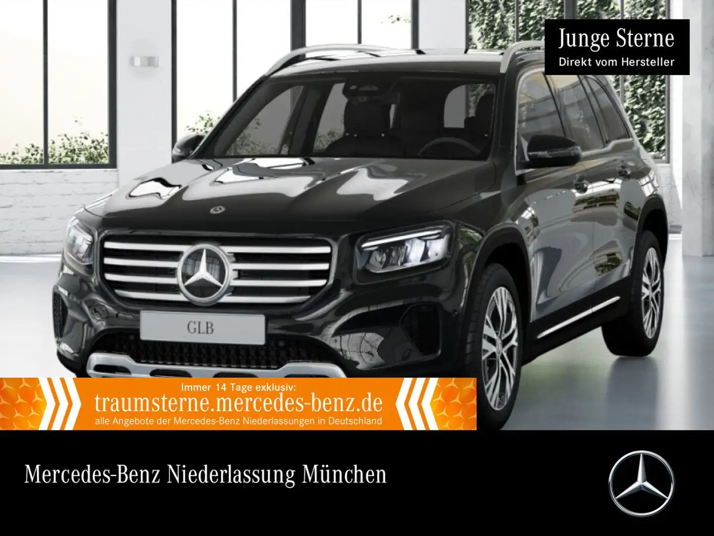 Mercedes-Benz GLB 220 4M PROGRESSIVE+AHK+LED+KAMERA+8G Schwarz - 1