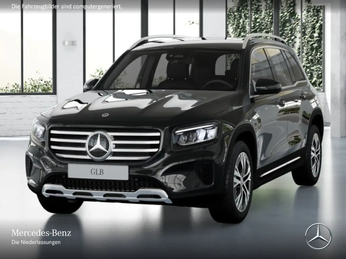 Mercedes-Benz GLB 220 4M PROGRESSIVE+AHK+LED+KAMERA+8G Schwarz - 2