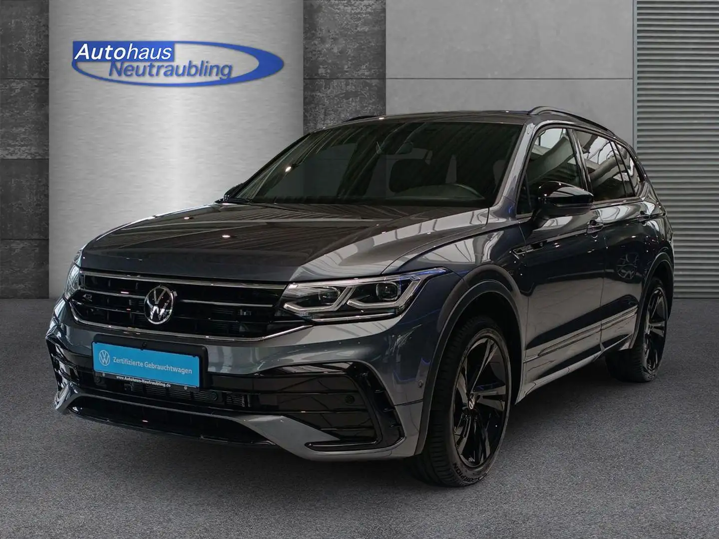 Volkswagen Tiguan Allspace 2.0 TDI "R-LINE" 193 PS 4 MOTION DSG+AHK+NAVI+STHZ Grau - 2