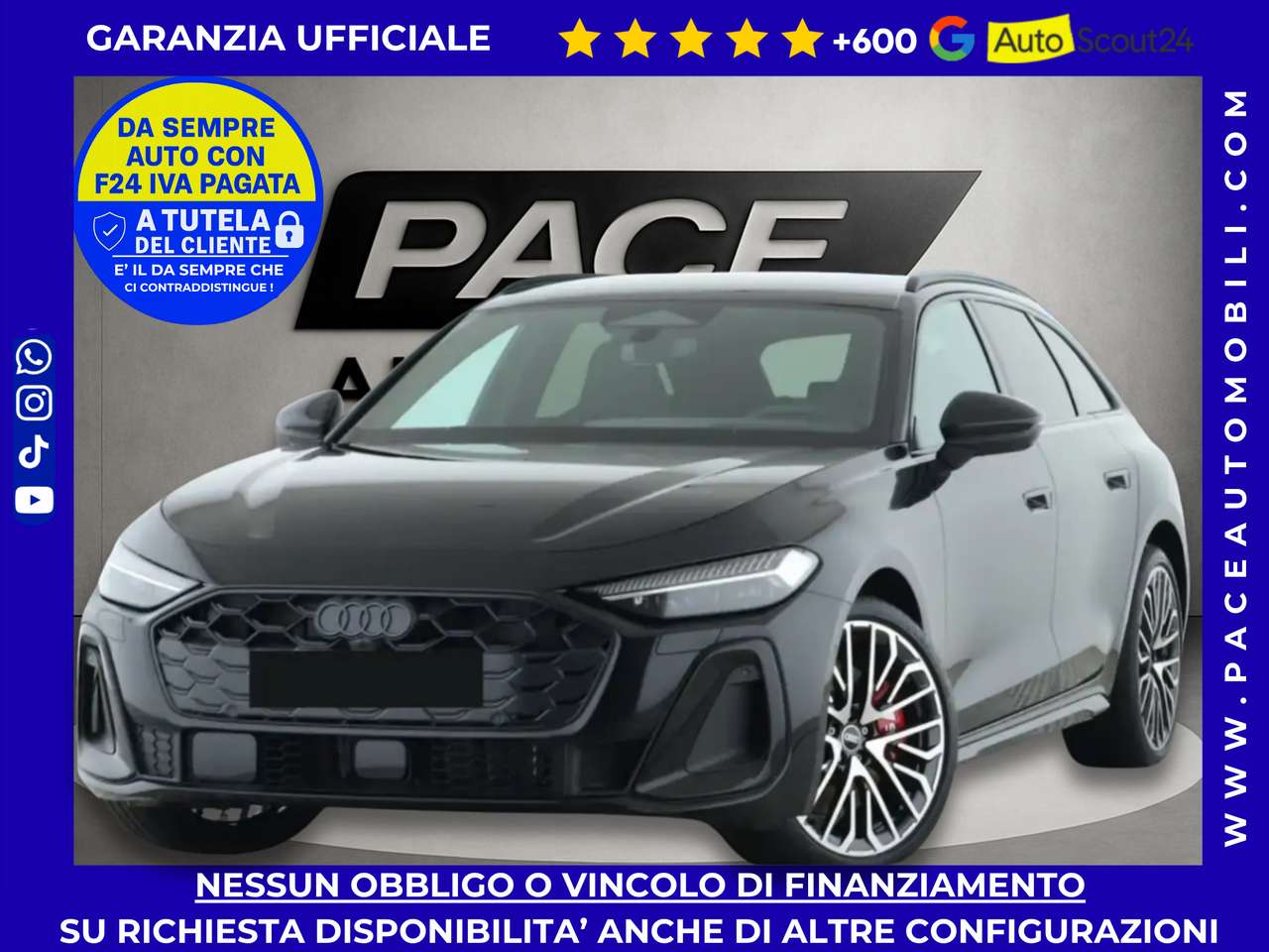 Audi S5 AVANT B&O QUATTRO TFSI S TRONIC PELLE 20" KAMERA