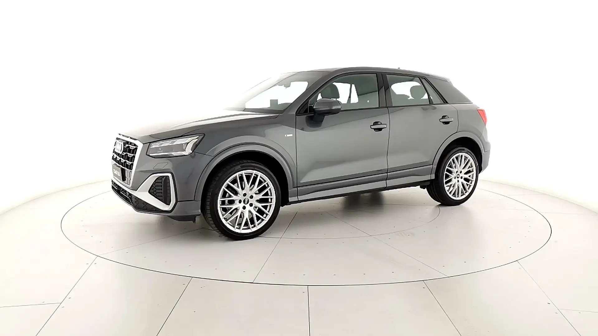 Audi Q2 35 2.0 tdi S line edition s-tronic Gris - 2