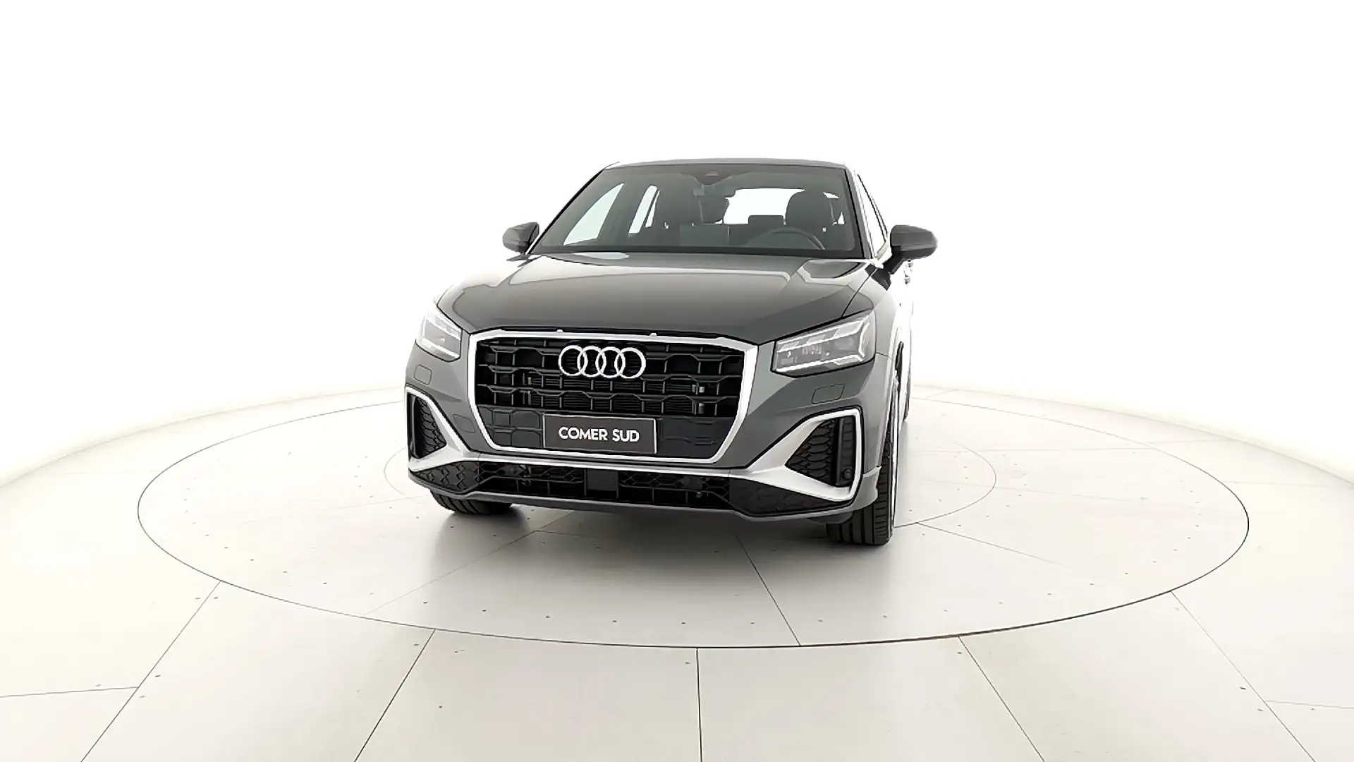 Audi Q2 35 2.0 tdi S line edition s-tronic Gris - 1