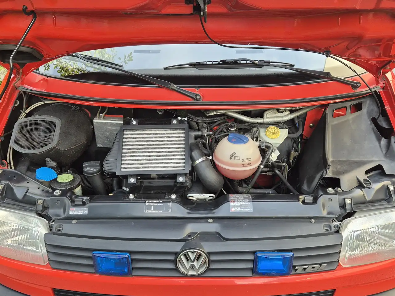 Volkswagen T4 Transporter Syncro TDI mit Differenzialsperre, foto 8