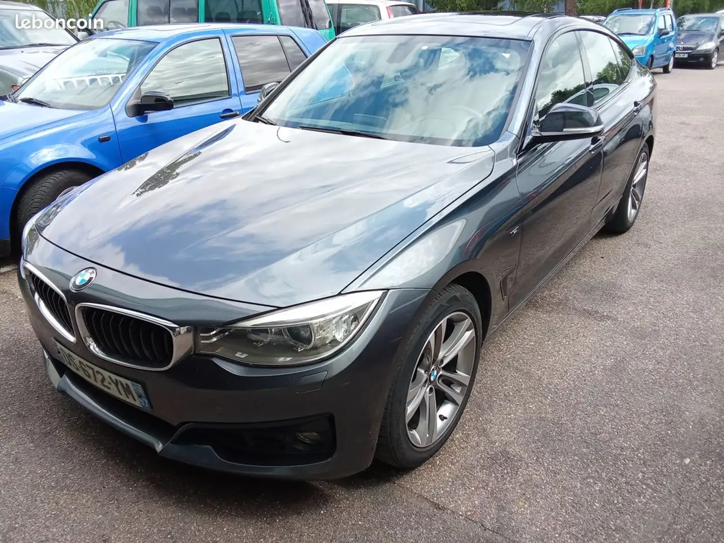 BMW 320 Belle 320 d gt 184ch 2015 parfait etat garanti rep Gris - 1