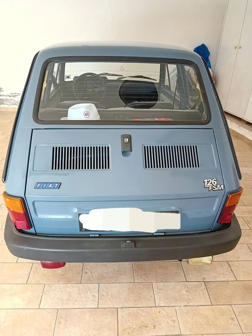 Fiat 126 126 650 23cv Blau - 2