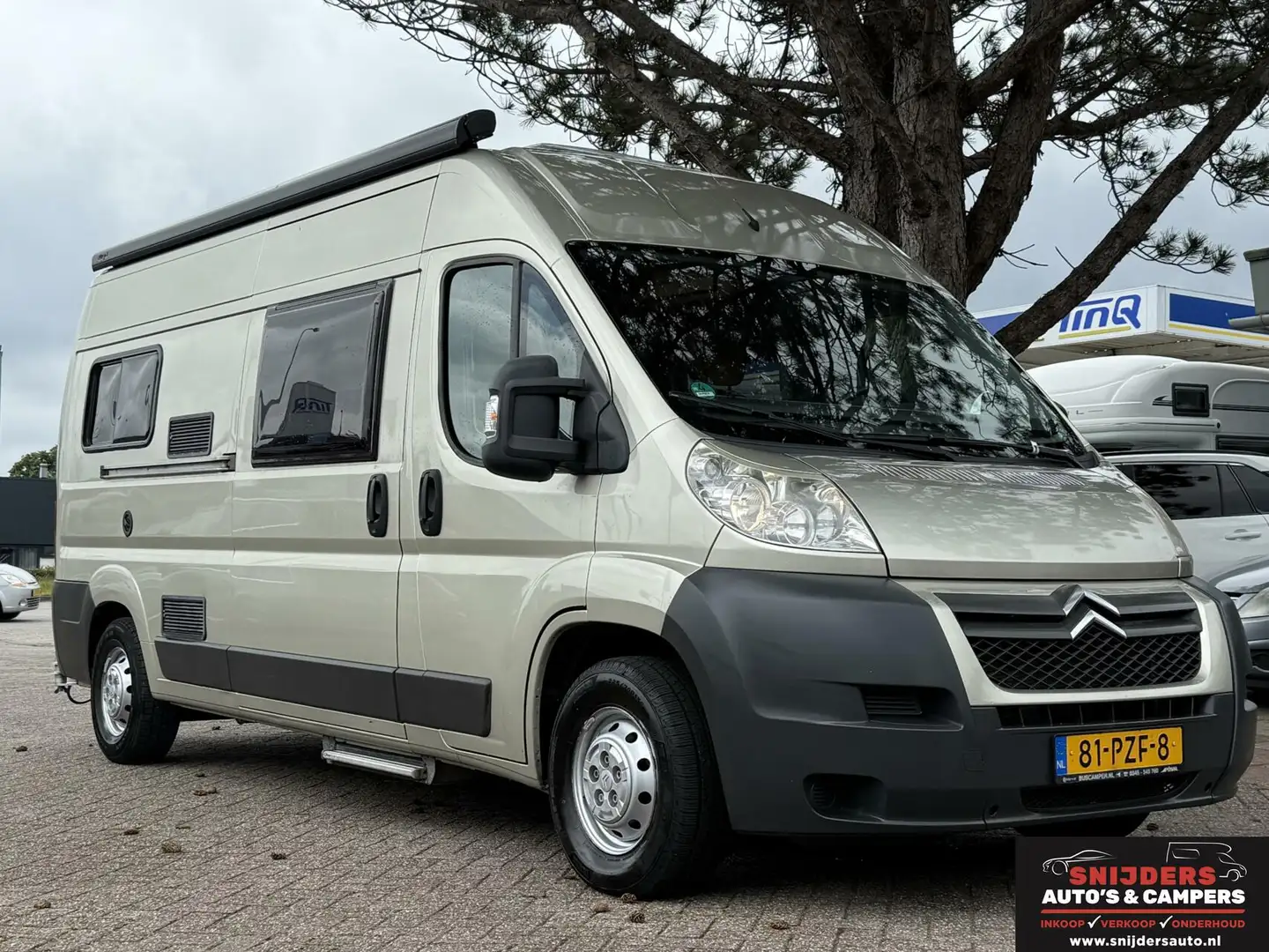 Autres Poessl KW 009 vast bed, Airco, Fietsenrek in Jaune - 2