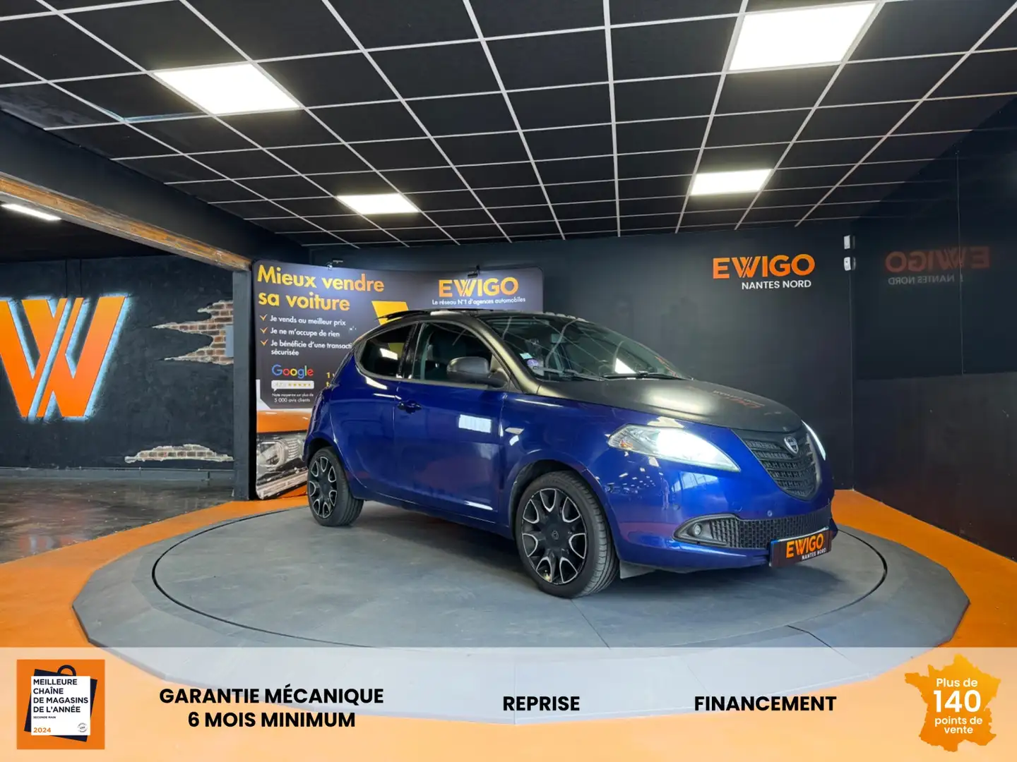 Lancia Ypsilon 1.2 70 // S Stade Français // Toit ouvrant // Clim - 1