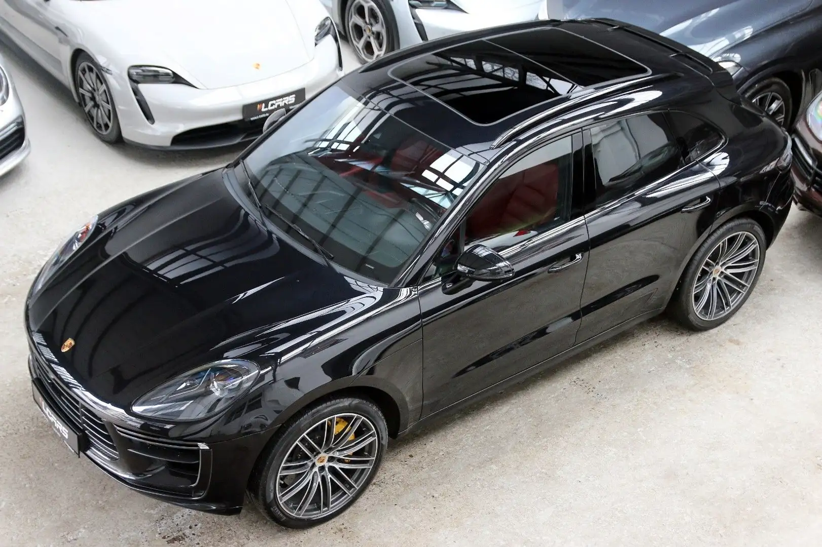 Porsche Macan Turbo Panorama Luft 360° ACC LED AHK 21" Schwarz - 1