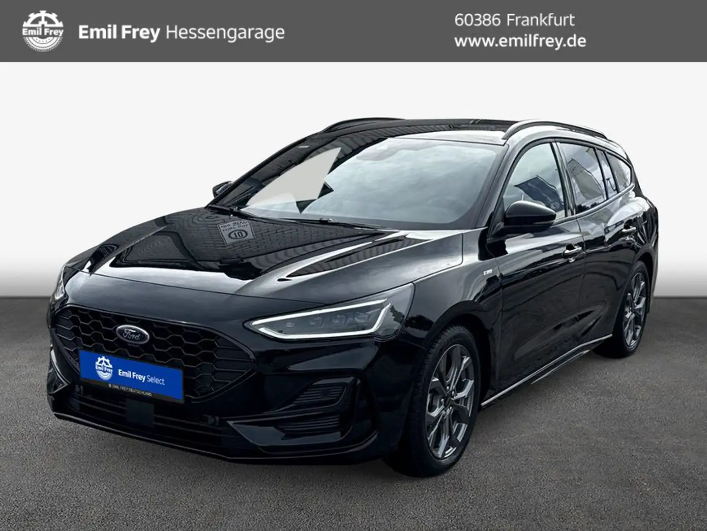 Ford Focus Turnier 1.0 EcoBoost Hybrid Aut. ST-LINE Schwarz - 1