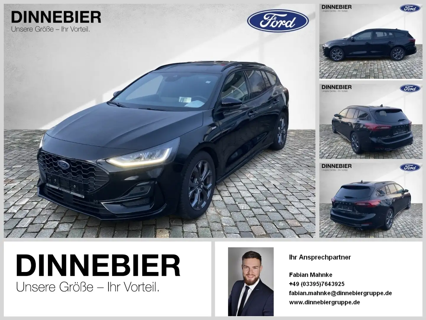 Ford Focus ST-Line X LED+AHK+Kamera+Winterpaket Schwarz - 1