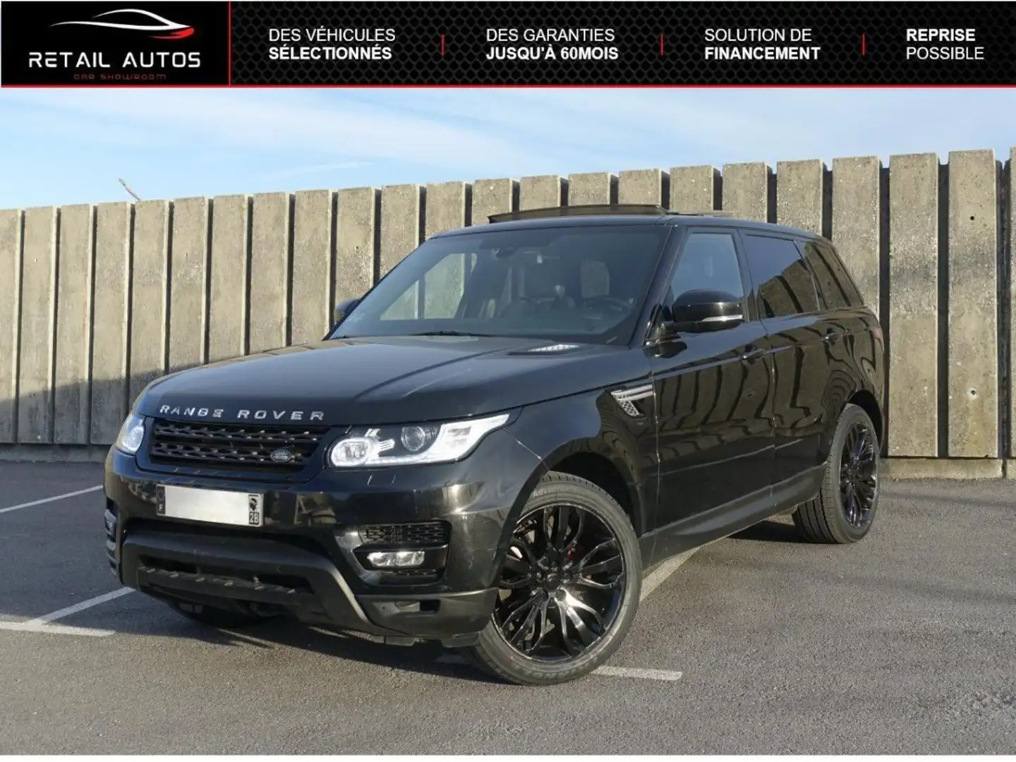 Land Rover Range Rover SPORT 3.0 TD V6 - BVA HSE Dynamic Černá - 1