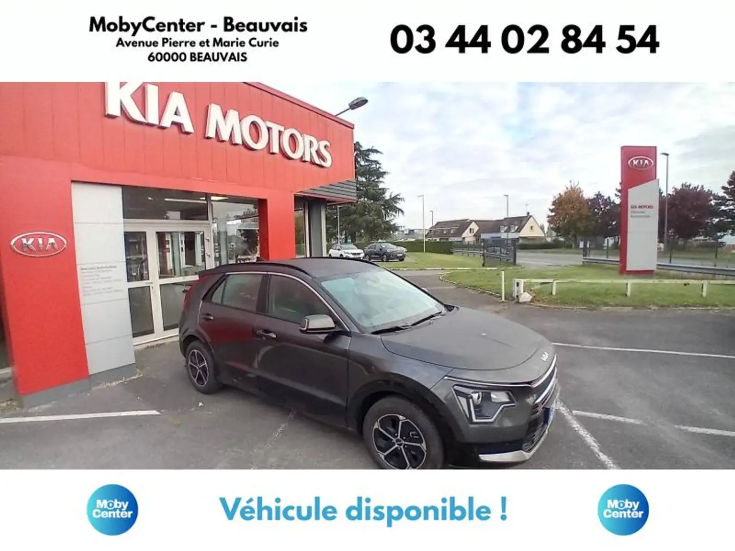 Kia Niro 1.6 GDi 129ch HEV Active DCT6 Сірий - 1