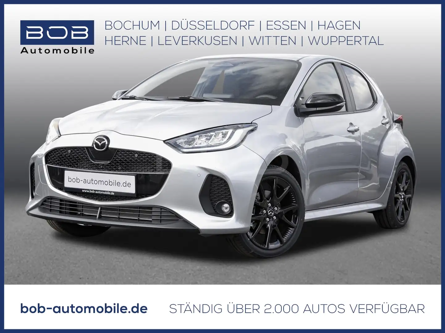 Mazda 2 116 CVT HOMURA 8-fach bereift Kamera Silber - 1