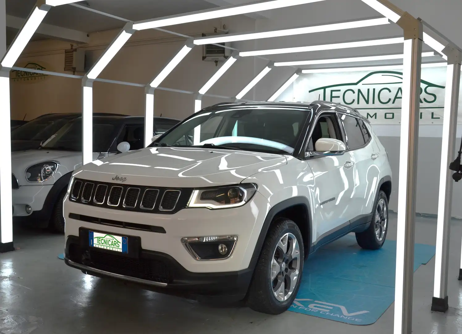 Jeep Compass Compass II 2.0 mjt Limited 4wd 140cv *NO VINCOLI* Blanc - 2