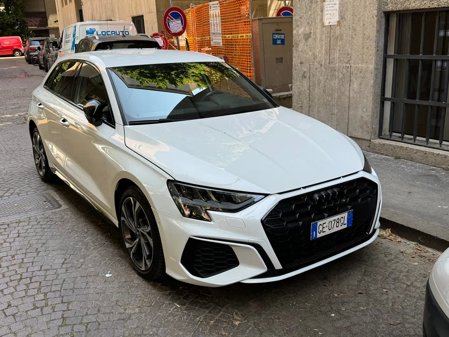 Audi A3 A3 IV 2020 SP 45 1.4 tfsi e S line edition s-tron Bianco - 1