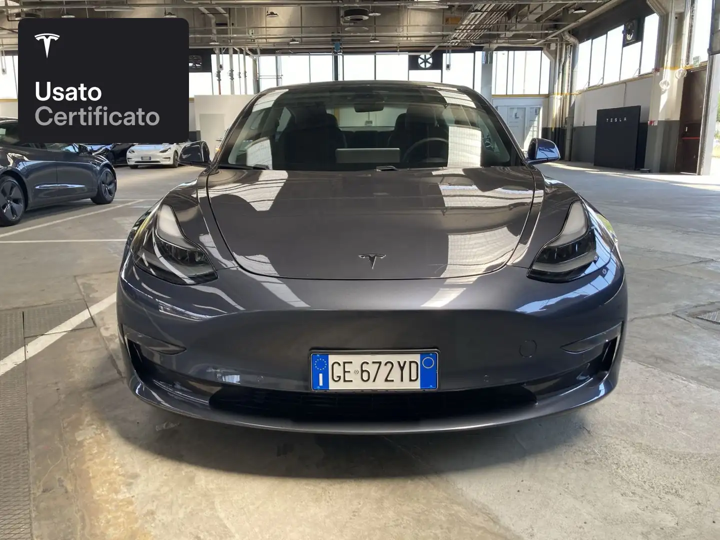 Tesla Model 3 Long Range AWD Argento - 2